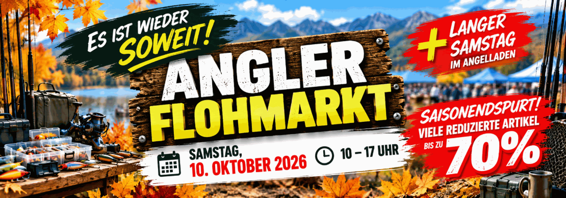 Anglerflohmarkt 2026 Füssen Königsfischer Angelsport