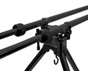DELPHIN TPX3 BlackWay Tripod – Rod Pod für 3 Ruten