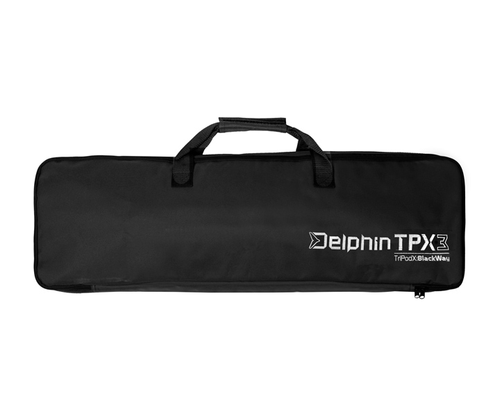 DELPHIN TPX3 BlackWay Tripod – Rod Pod für 3 Ruten