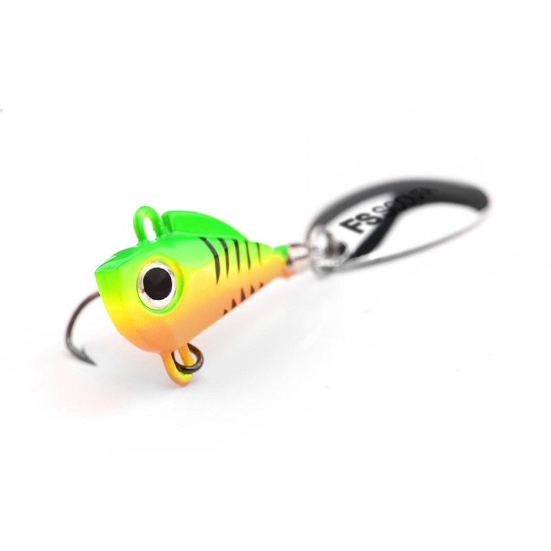 SPRO Freestyle Scouta Jig Spinner 10 g – UV Fire Tiger
