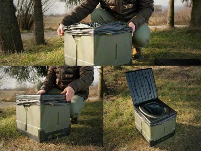Delphin ToiBLOX King faltbare Campingtoilette