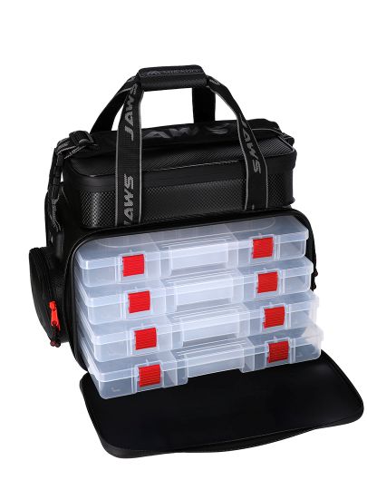 MIKADO EVA Jaws Angeltasche XL 46x25x31cm icl. 4 Boxen