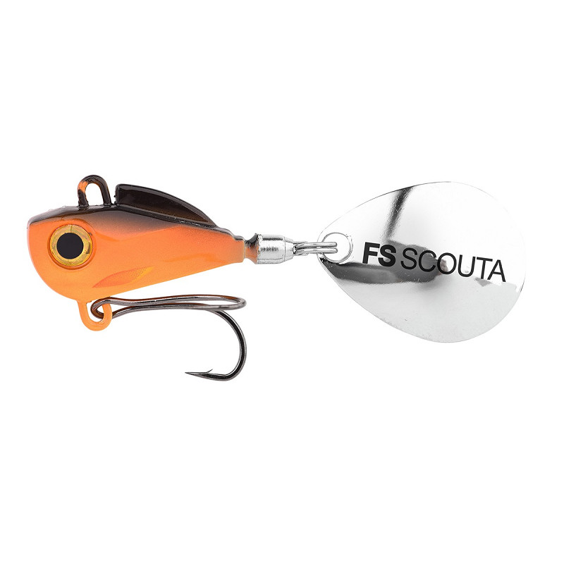 SPRO Freestyle Scouta Jig Spinner 10 g – UV Fire Dragon