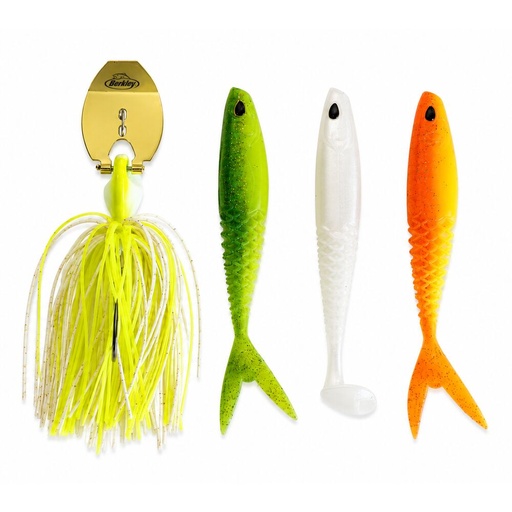 BERKLEY PowerBait Slobberknocker Mix Pack 11 g - Dark  Water